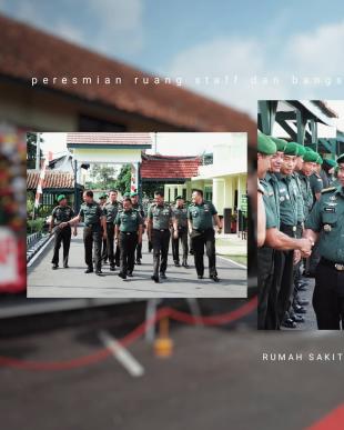 Peresmian Ruang Staf dan Bangsal di RST Wijayakusuma